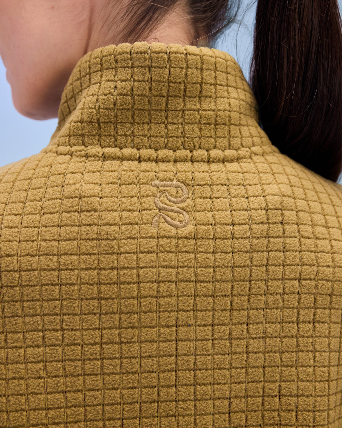 MacroSoft Grid™ Quarter Zip - Women's