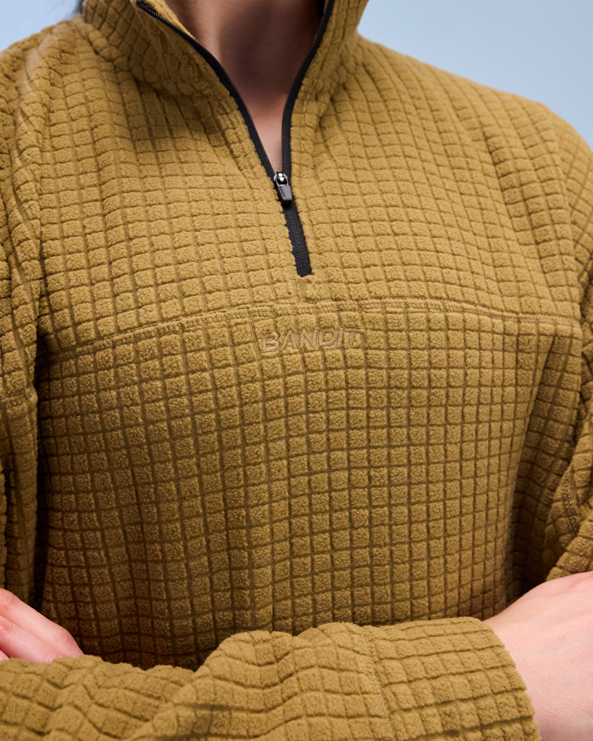 MacroSoft Grid™ Quarter Zip - Women's