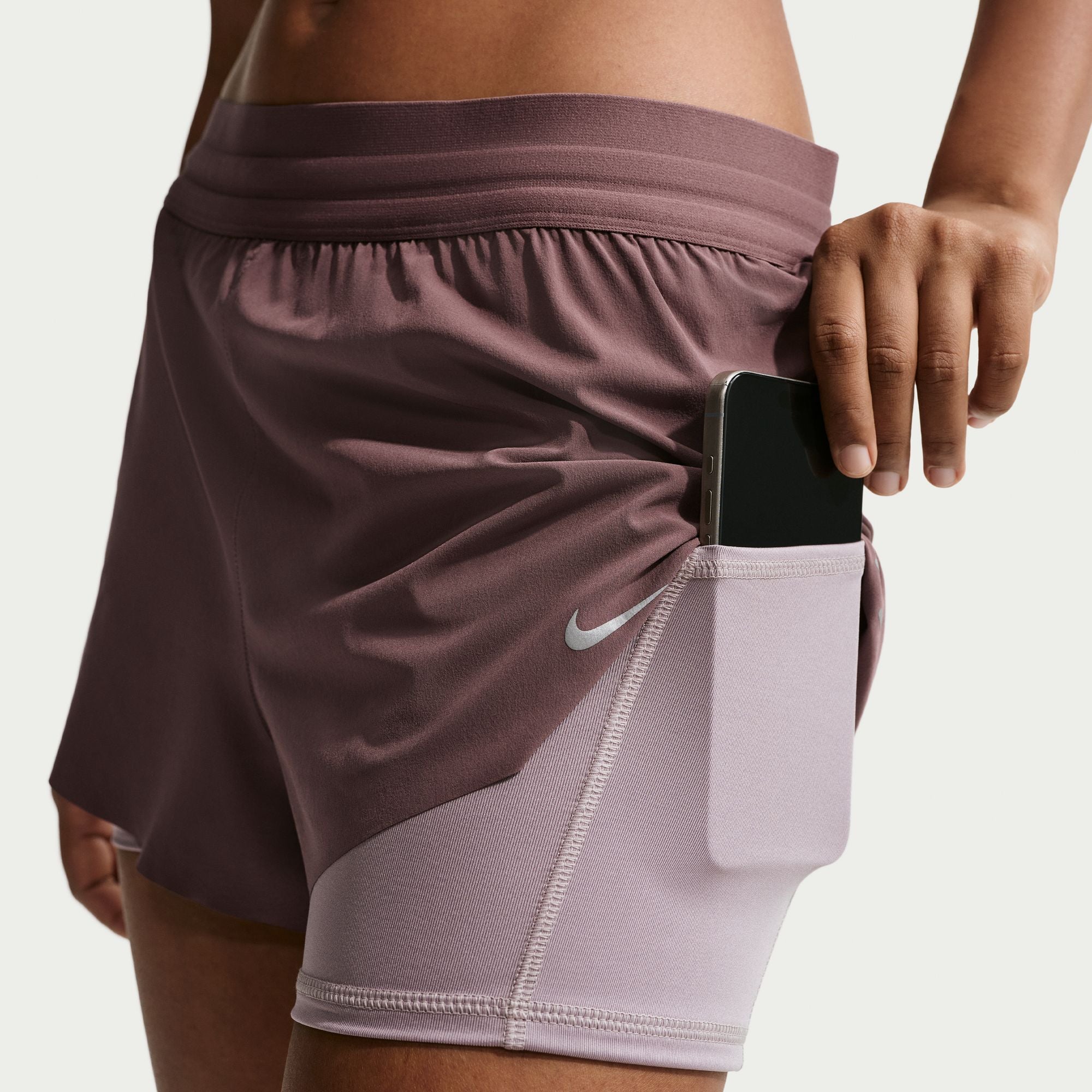 Dri-FIT Mid-Rise 2-in-1 Running Shorts - Women's