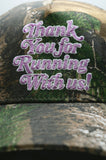 RunAsYouAre "Thank You For Running With Us" Hat