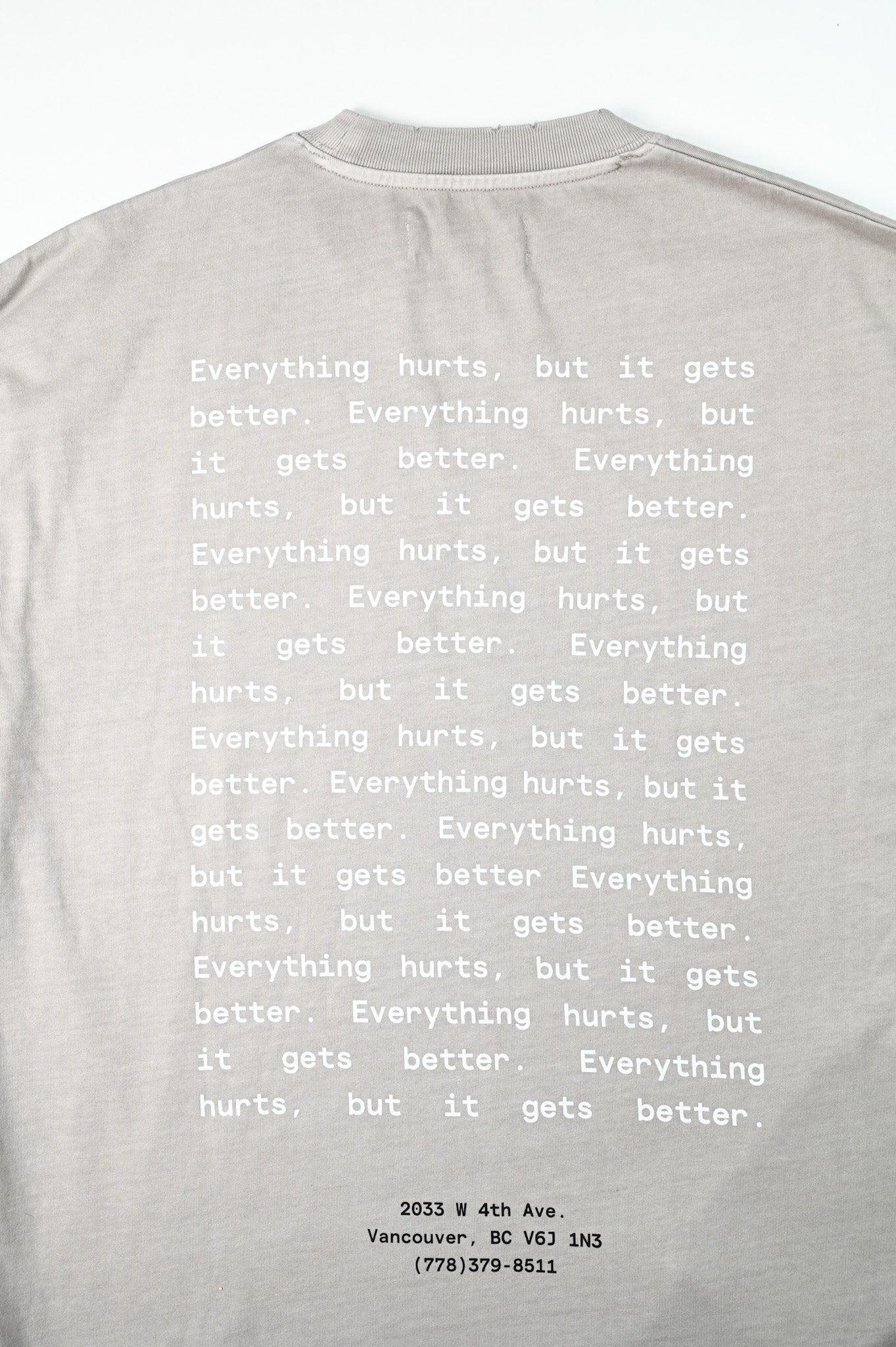 Everything Hurts Relaxed Longsleeve - Unisex