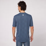 Cheque Jacquard Tee - Men's