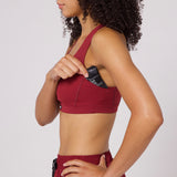 Gridlock‚Ñ¢ Scoop Neck Run Bra - Women's