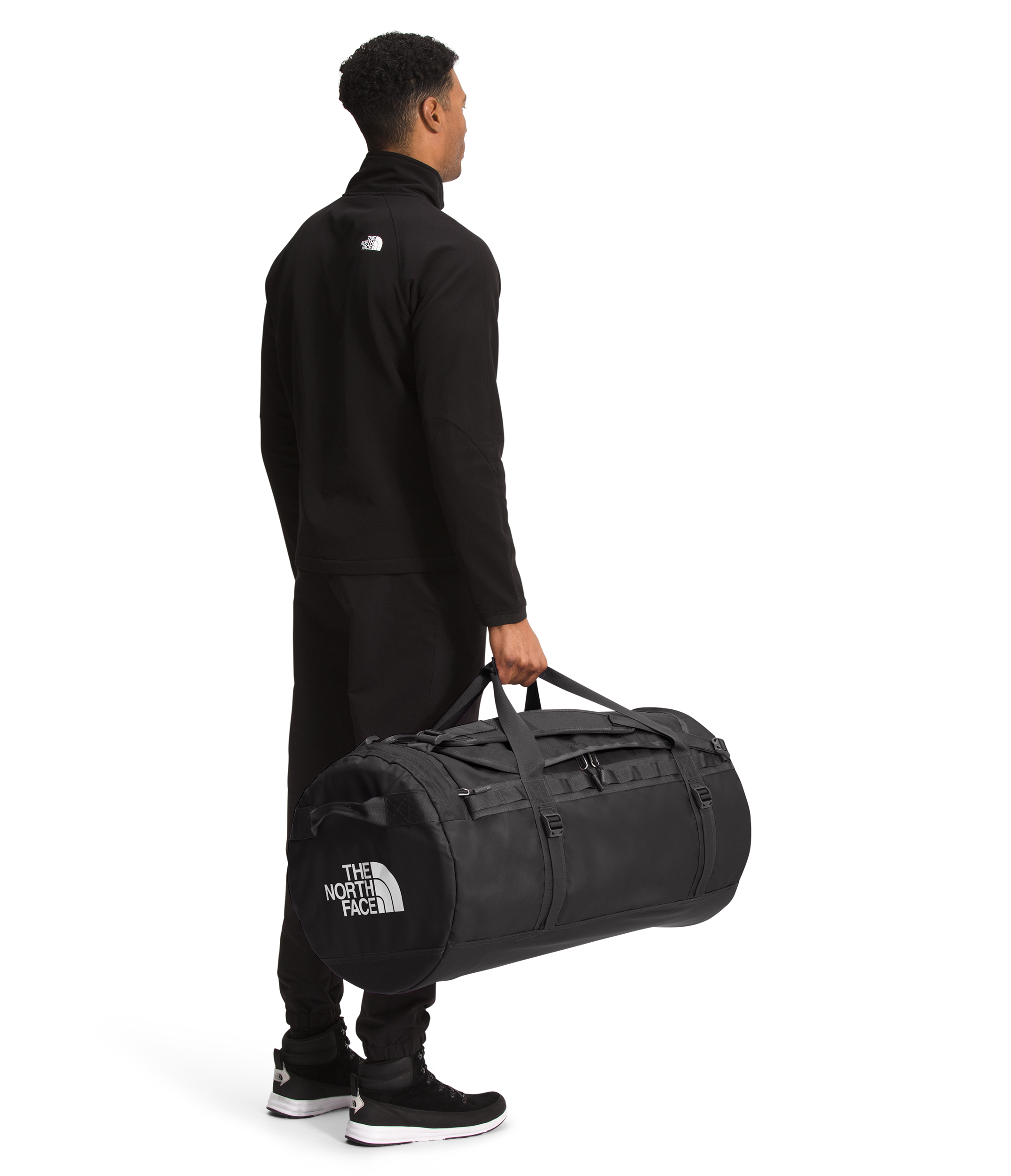 The North Face Base Camp Duffel Bag L Black White