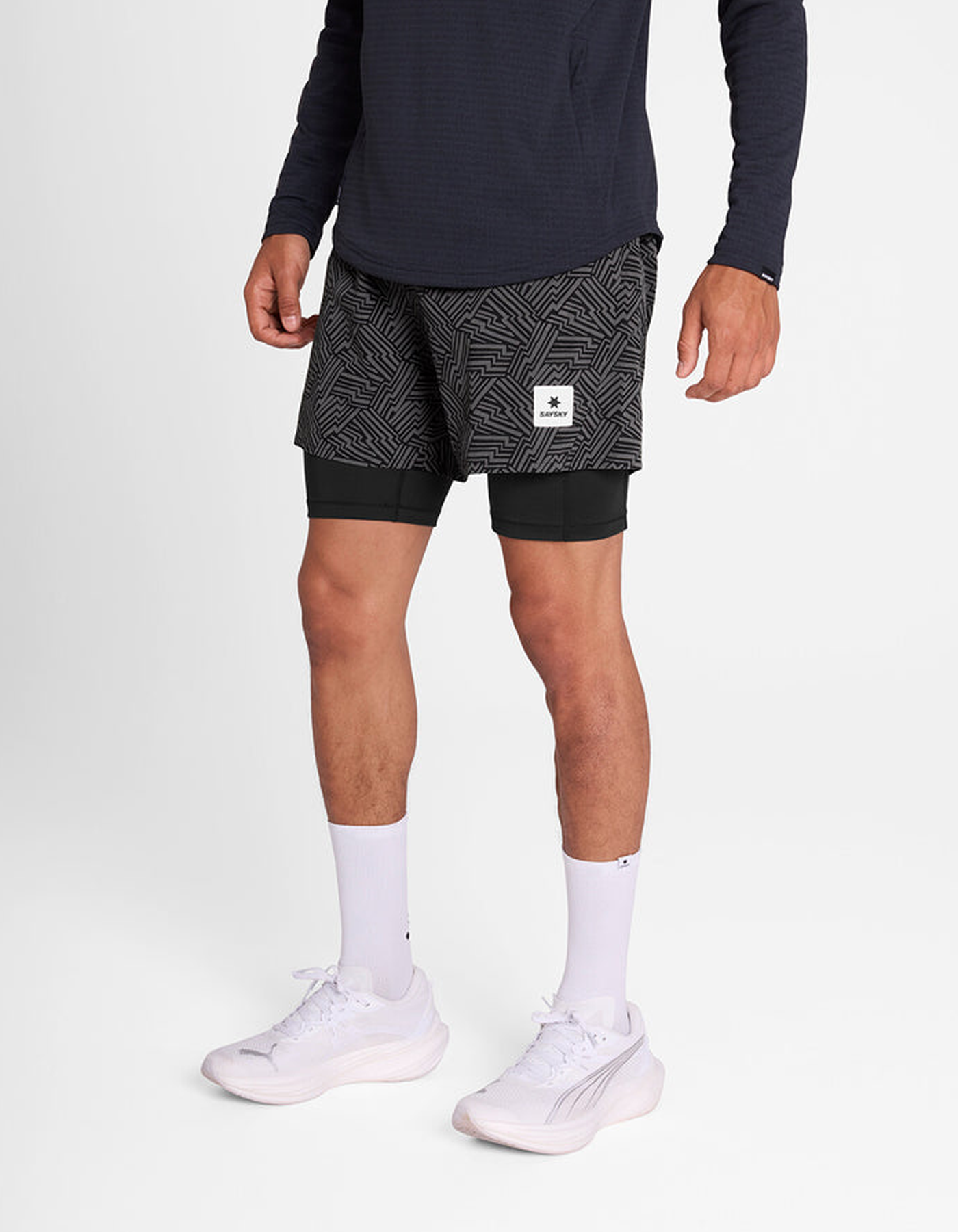Reflective Pace 2-in-1 Shorts 5'' - Men's