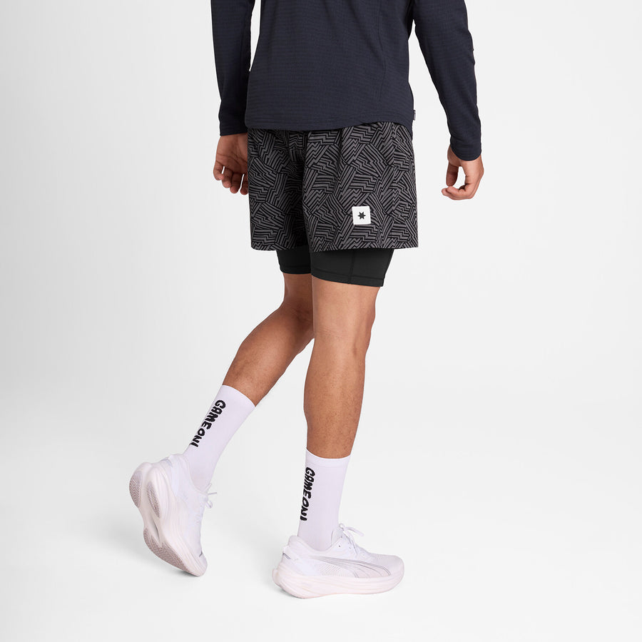 Reflective Pace 2-in-1 Shorts 5'' - Men's