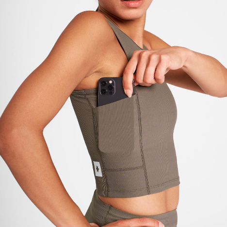 Combat Rib Crop Top - Women's