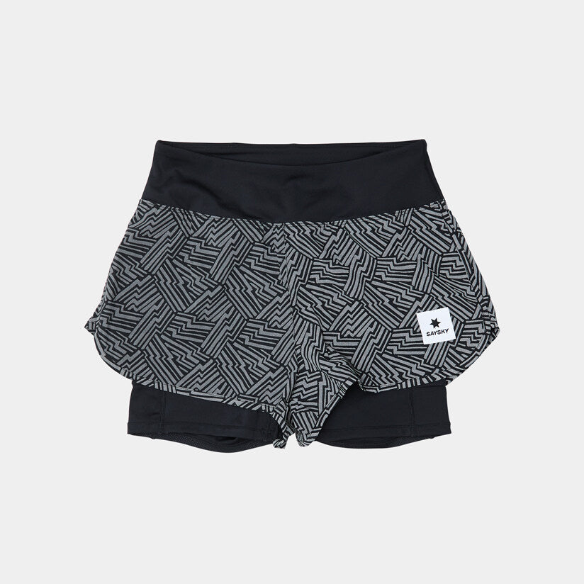 Reflective Pace 2-in-1 Shorts 3" - Women's