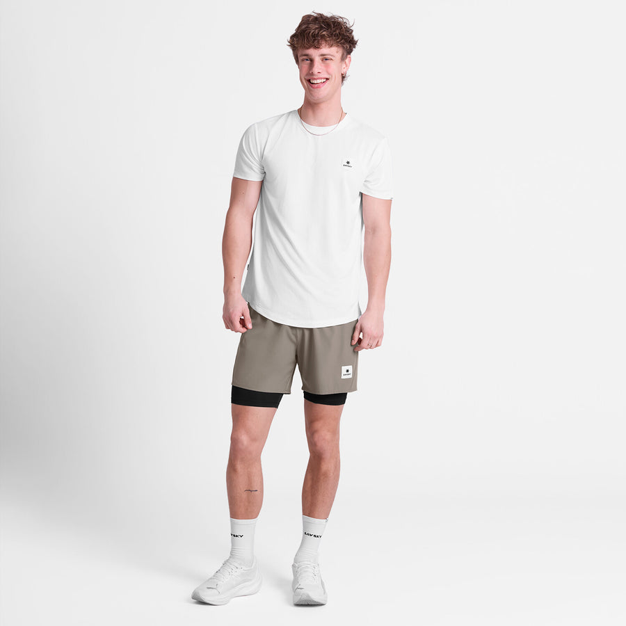 Pace 2 in 1 Shorts 5'' - Men's