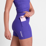 Combat+ Rib Short Tights 4" - Women's