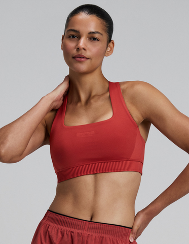 Stamina-V™ Square Neck Run Bra - Women's