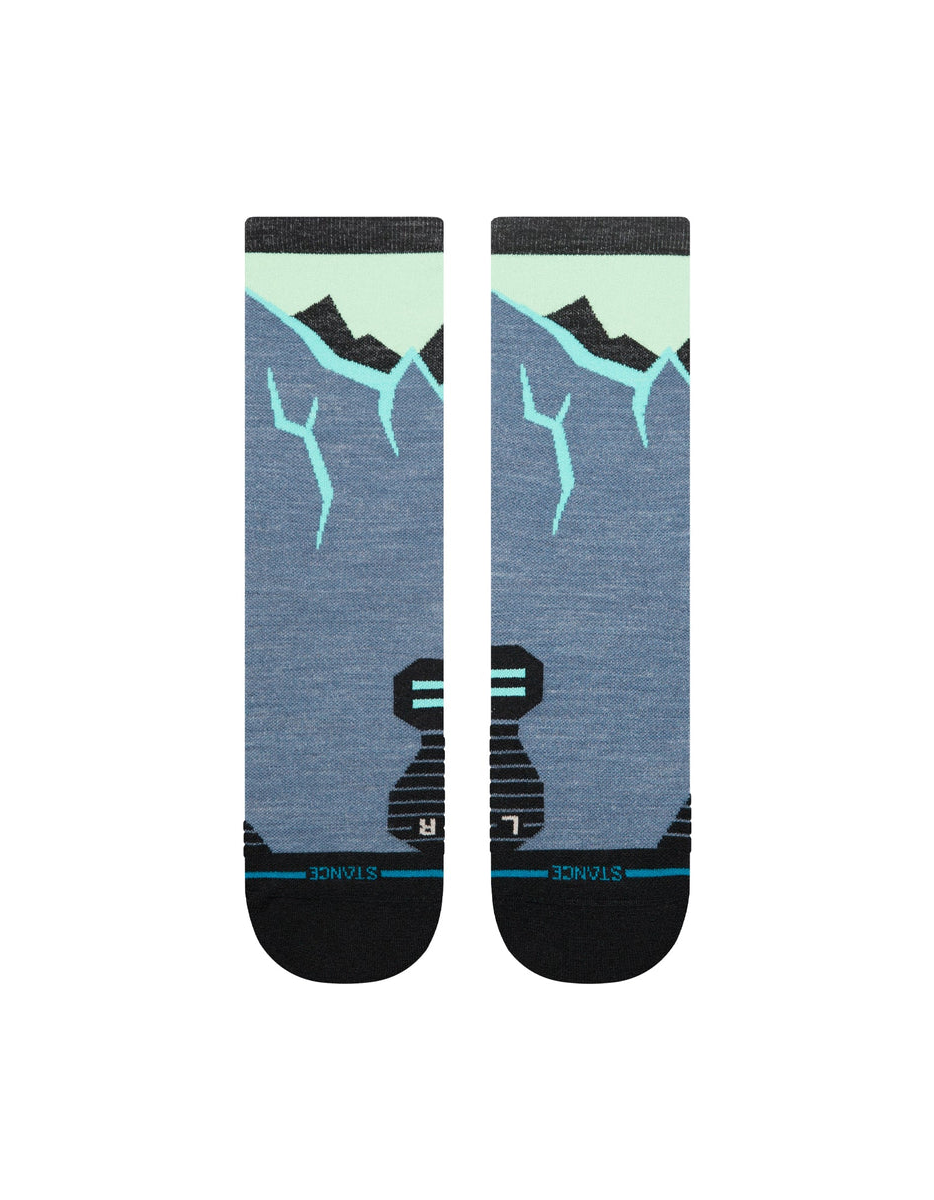 Run Icy Mountain Light Wool Crew - Unisex