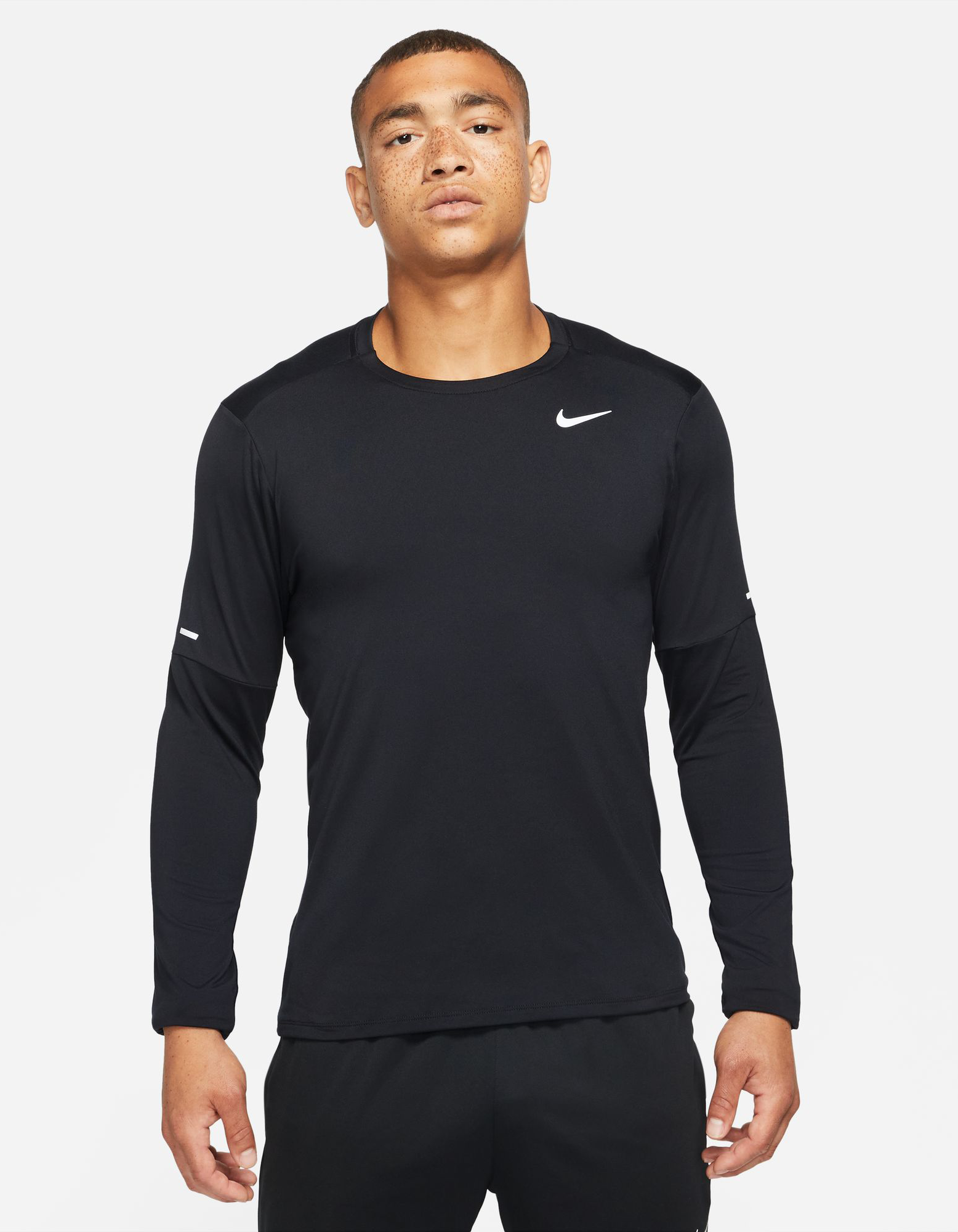 Nike Element Dri FIT Running Top Men s Large