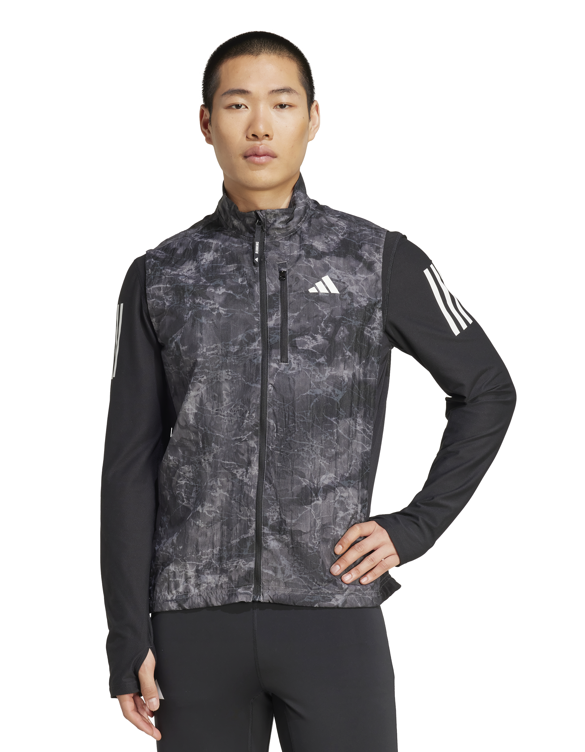 Own The Run Spray Dye Vest - Men's