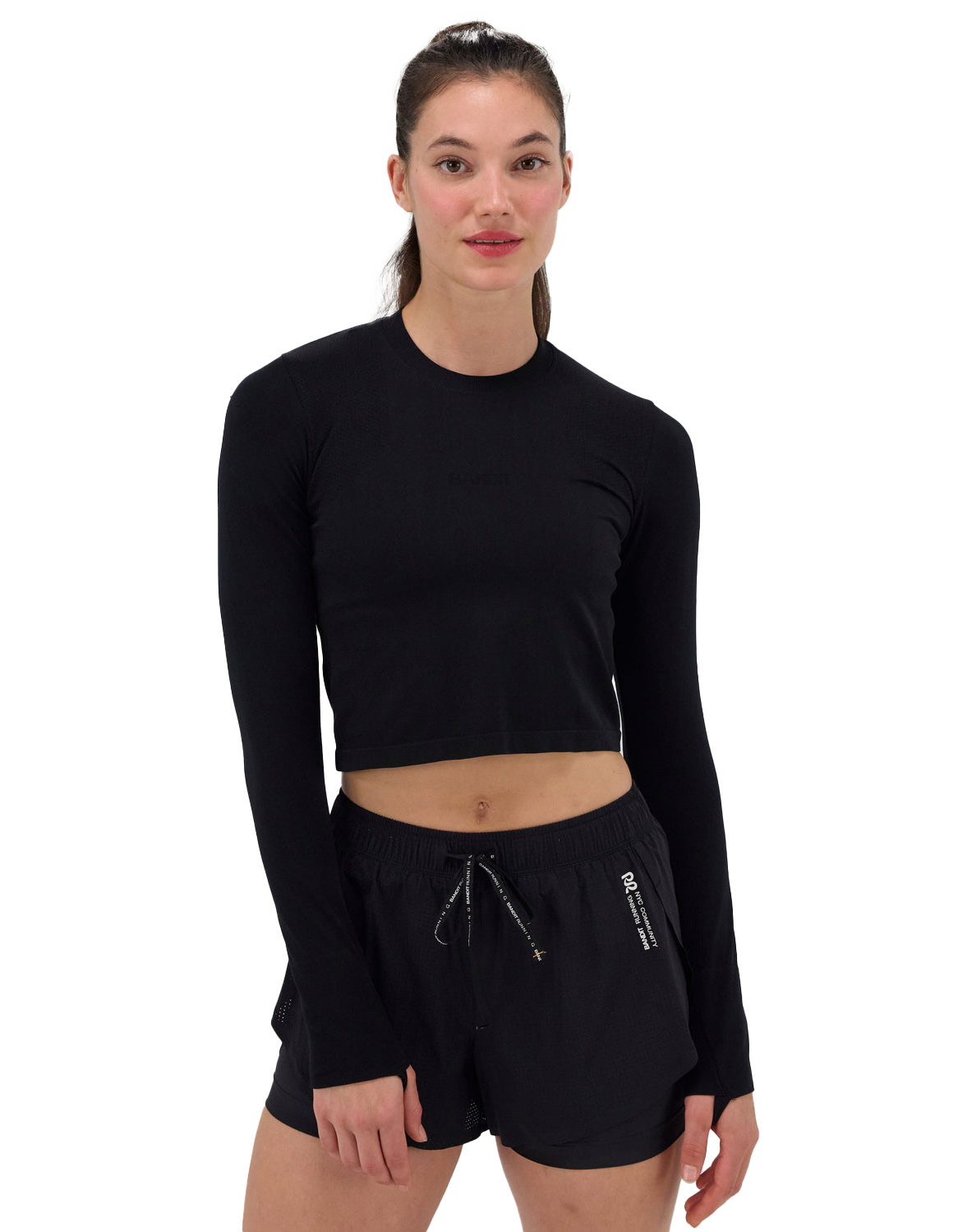 Mercury Seamless™ Crop Long-Sleeve Shirt - Women's
