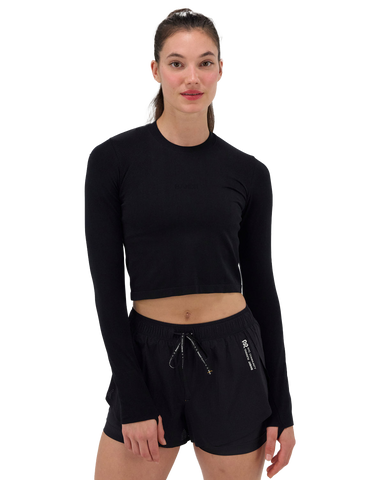 Mercury Seamless™ Crop Long-Sleeve Shirt - Women's