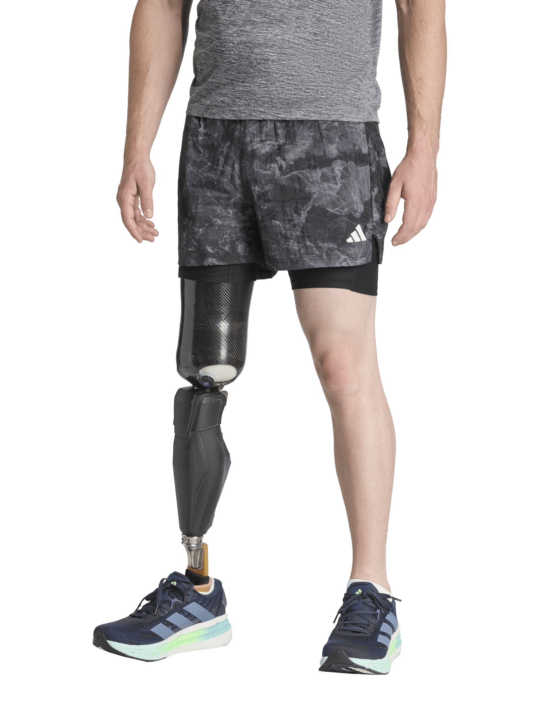 Own The Run Spray Dye Shorts - Men's