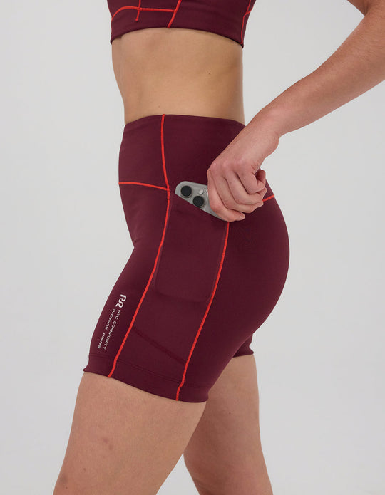 Stamina™ High Waist 5" Compression Shorts - Women's