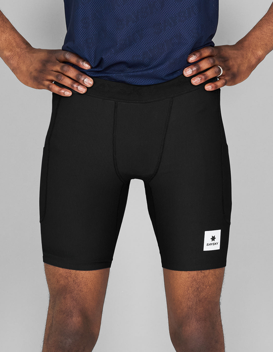 Combat+ Rib Short Tights 8" - Men's