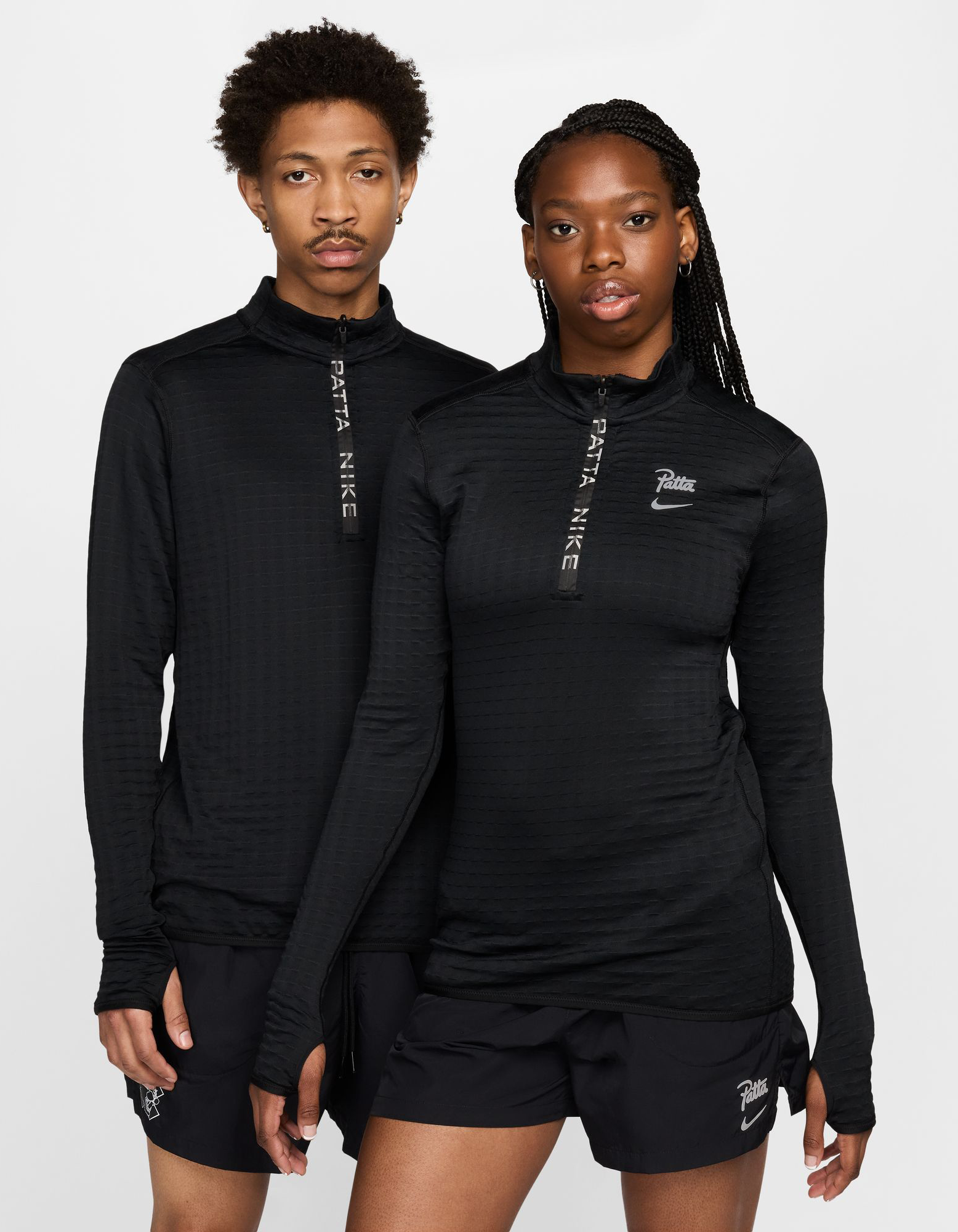 Nike black long sleeve top clearance