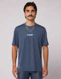 Cheque Jacquard Tee - Men's