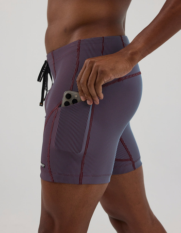 Striped Cadence™ 1/4 Tight - Men's