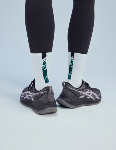 Lite Run™ Quarter Socks "Vertical Bandit" 2-Pack - Unisex