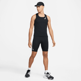 Nike Dri-Fit ADV AeroSwift Running Tights Athletic Black White DM4622-015  Sz XXL