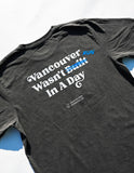 Vancouver Built T-Shirt Distressed Charcoal - Unisex